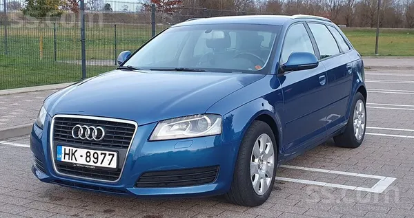 Audi Audi A3 Sportback Quattro 2.0 Tdi. Praktisks, uzti