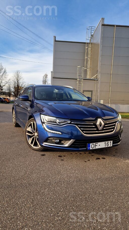Pārdodu 2016. gada Renault Talisman, 1, 6 litru dīzelis, 118 kW. Veikta apko