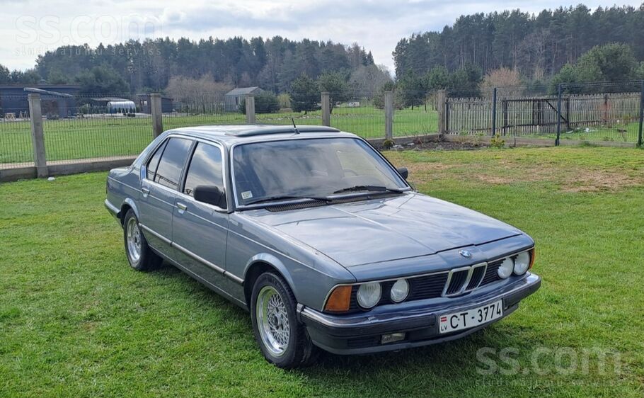 Tiek tirgots labi saglabājies BMW 732i e23. Vairāk info zvanot, vai rakstīt
