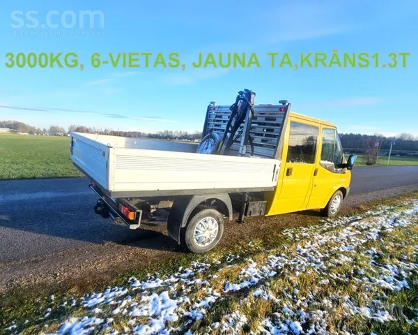 Ford 6-vietas , 3000kg bez vinjees Fwd N1 ar orģinālo n