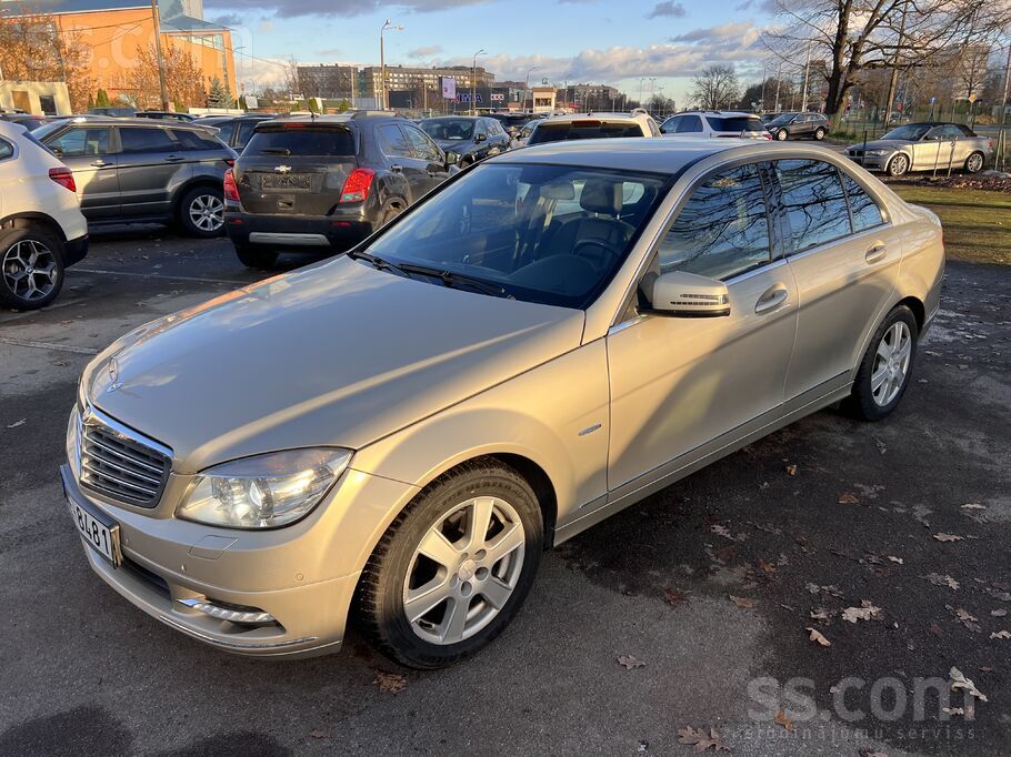 Mercedes Benz C200 2.2 dīzelis, 100kW, automāts, klimata kontrole, kruīza ko