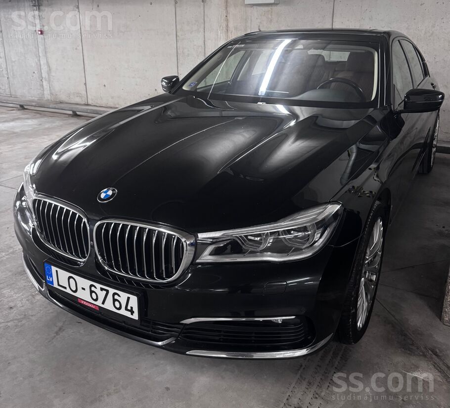Uzņēmums pārdod lieliskā stāvoklī esošu BMW 750 xDrive – tehniski teicamā st