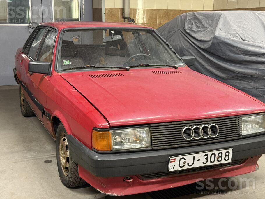 Audi 80 1, 8i 1986 gads plašāka informācija pa tālruni