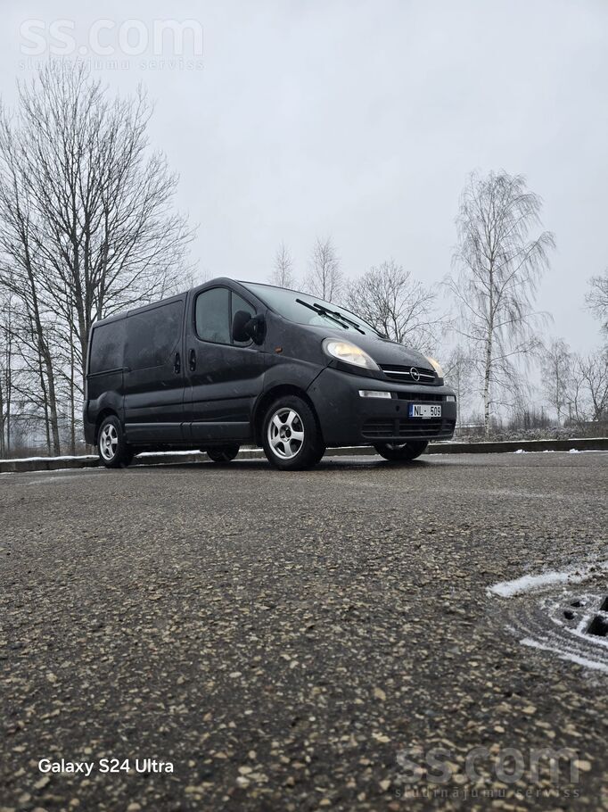 Opel Opel vivaro īsā bāze, 6 sēdvietas, auto tehniski l
