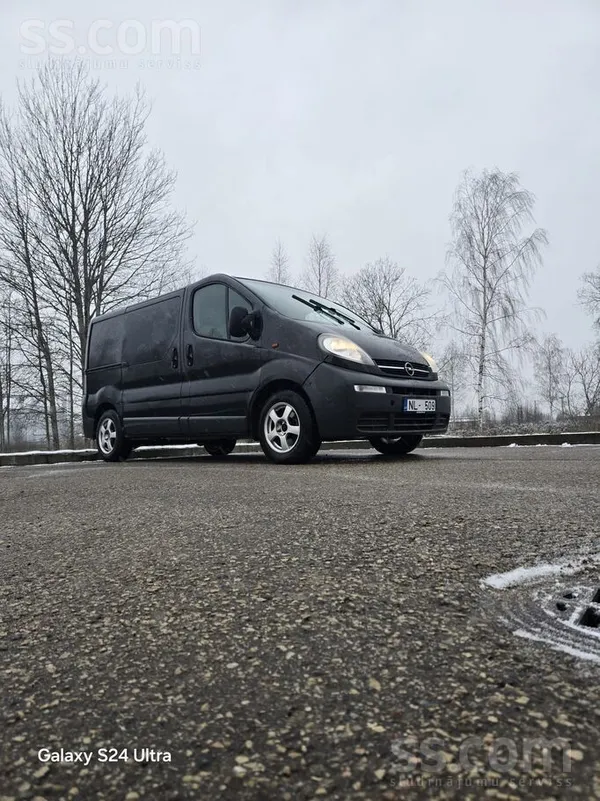 Opel Opel vivaro īsā bāze, 6 sēdvietas, auto tehniski l