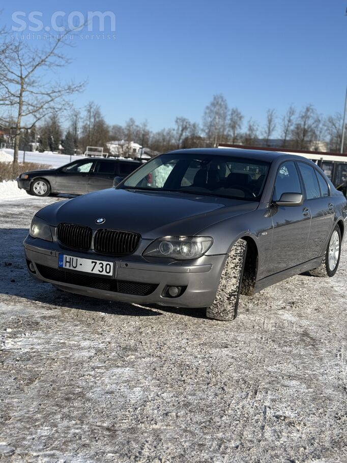 Jauna tehniska skate.
BMW E65 Facelift.
Dzinejas, kārba, piekare bez def
