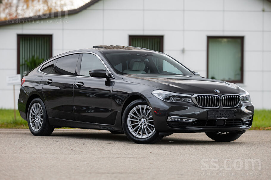 Luxury Line BMW 630 GT 190kw/255zs, automātiksā ātrumkārba. Viens no labākaj