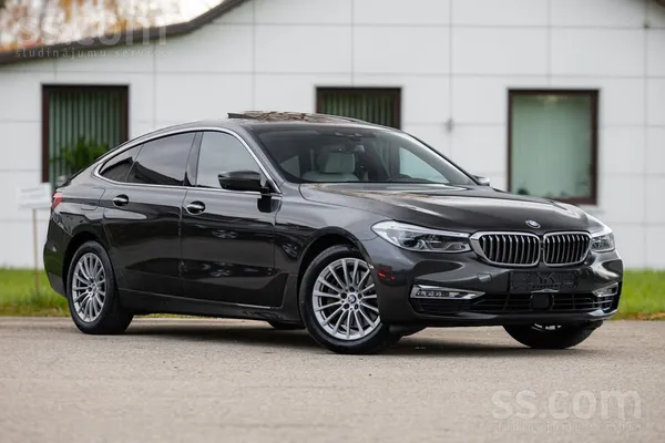 Luxury Line BMW 630 GT 190kw/255zs, automātiksā ātrumkārba. Viens no labākaj