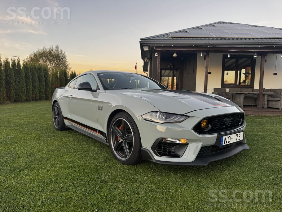 Garantija līdz 2028.07. Ford Mustang Mach 1 – 2023 gada izlaiduma, pārdod pr