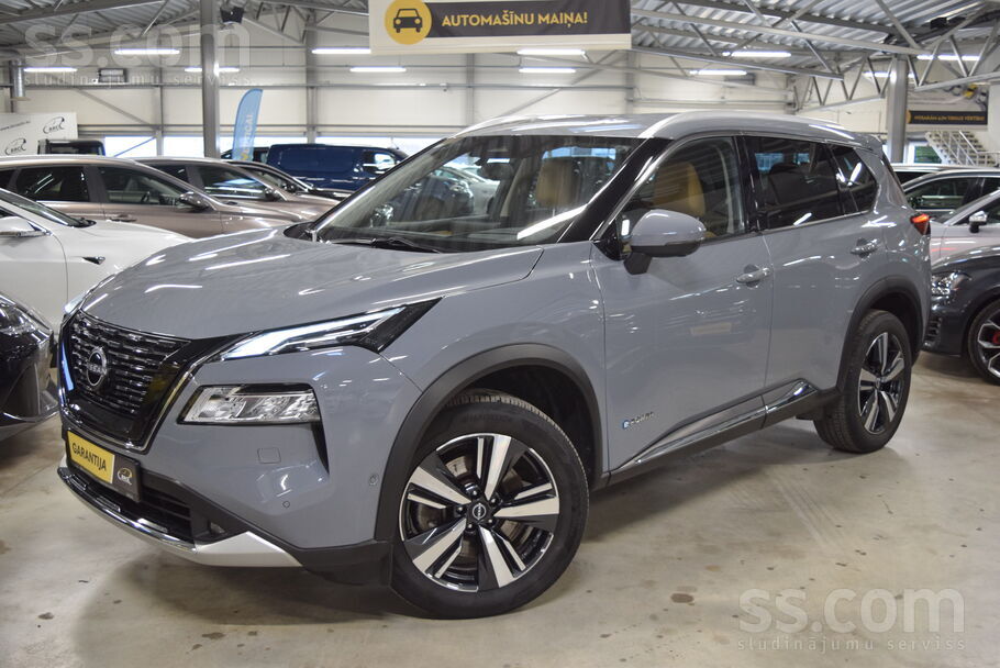 Nissan X-Trail Hybrid 4X4 A/t. 2023. gada. 1.5l hibrīds, 116 Kw (158 Hp)