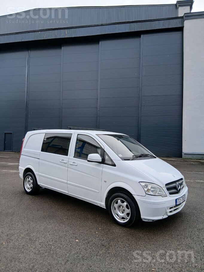 Jauna TA. Pārdodu uzticamu un ekonomisku Mercedes Vito 2.2D. Auto tehniski l