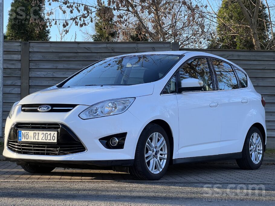 Ford C-max Titanium. 1.6 dīzeļmotors. 6- ātrumu mehānika. 
Auto ieceļojis n