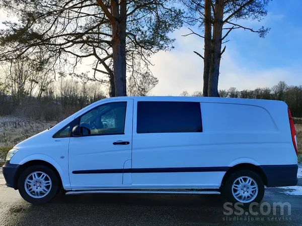 Mercedes Latvijā nav ekspluatēts. 6 vietas ieskaitot vadītā
