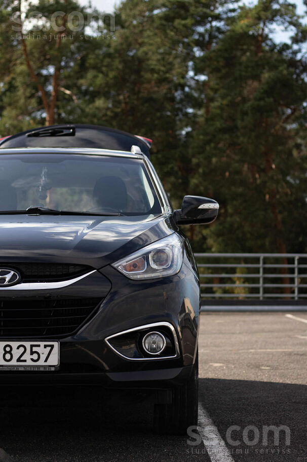 Hyundai ix35, ar tiko izietu T/a , kopts un pilnībā gatavs braukšanai krosov