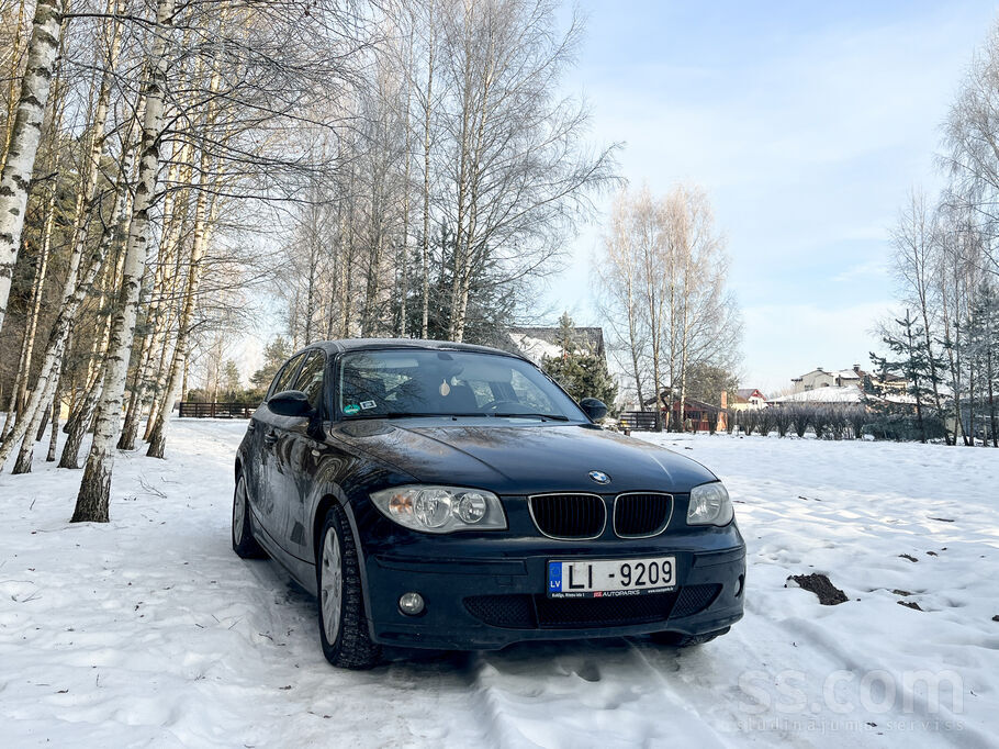 Pārdod BMW 116i, 1.6 benzīns, manuāls – ar motora defektu / labs projekts va