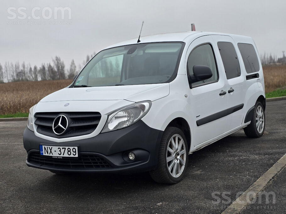 Mercedes-Benz Citan Kombi extralang 111 Cdi
Auto ievest no Vācijas
1.5 dīz