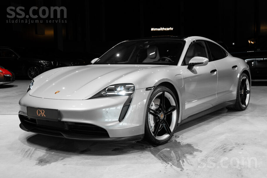 Pārdod Porche Taycan Dolomite Silver Metallic. Ppf aizsargplēve, ambient apg