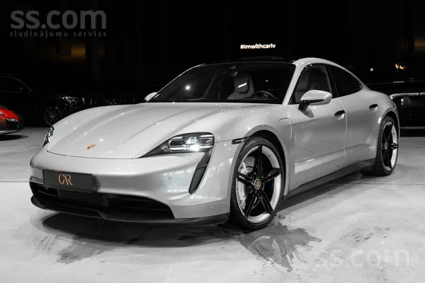 Pārdod Porsche Taycan Dolomite Silver Metallic. Ppf aizsargplēve, ambient ap
