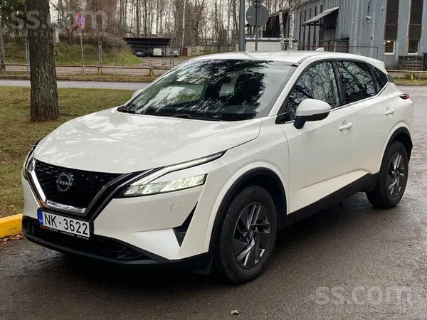 Nissan qashqai, jauna TA līdz 02.2027, orģināls 54tūkst/km nobruakums, ekono