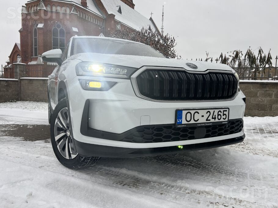 Tiek pārdota Škoda Kodiaq Selection automašīna ar 2, 0Tdi dīzeļa dzinēju 110
