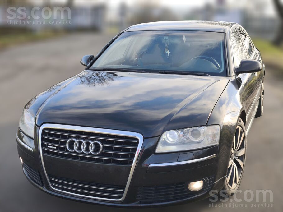 Audi A8 D3, 2005. g.
3.0 Tdi (171 kW), automāts, nobraukums 409 500 Km.
A