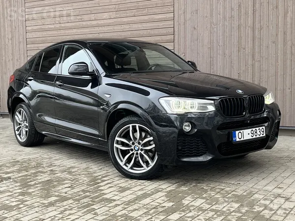 BMW X4 xDrive20d 2.0D M-pack. 

Jauna teh. apskate. 

Līzings. Iespējama