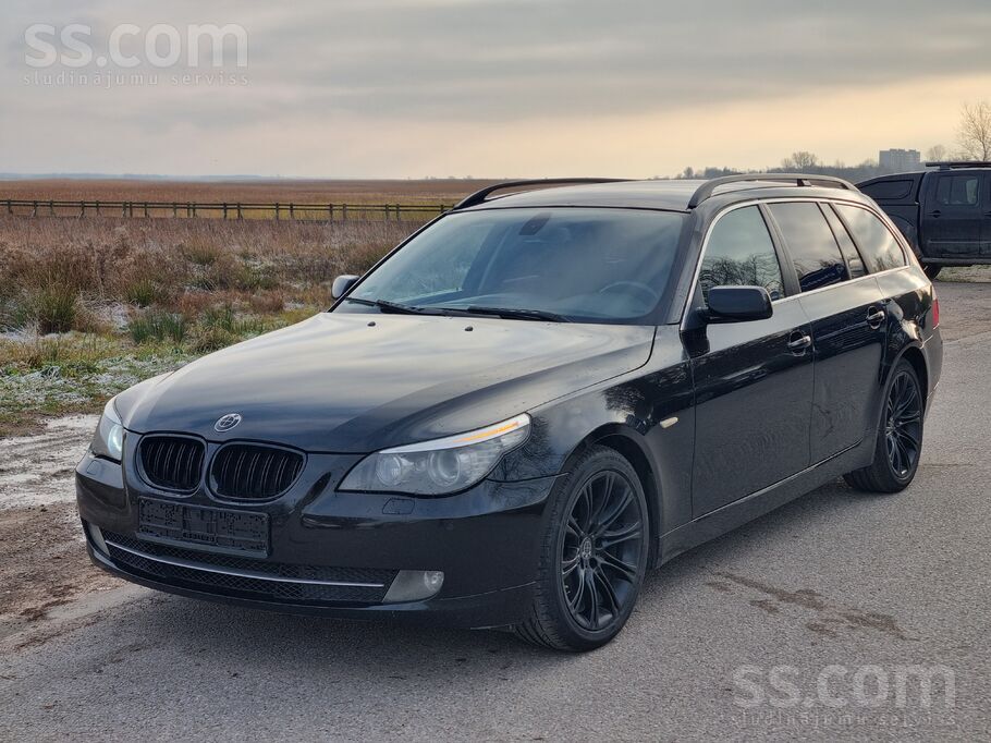 BMW 520D E61 Lci tikko no Vācijas.
2.0D 130Kw ar 6 ātrumu manuālo ātrumkār