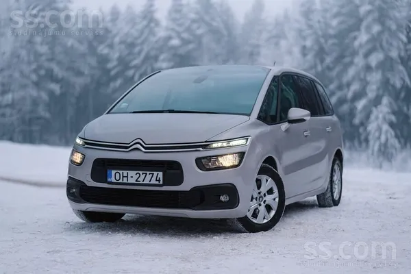 Pārdodu Citroen C4 Picasso, ar benzīna dzinēju. Labā tehniskā un vizuālā stā
