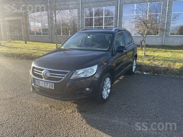 Volkswagen VW Tiguan 2.0 Tdi 103kw, 6 manuāls, melns