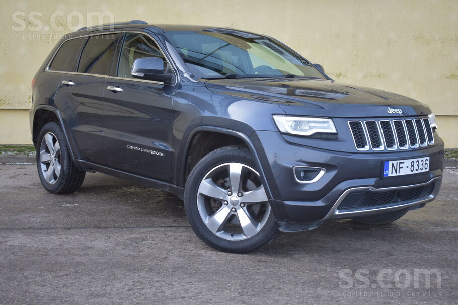 Jeep Grand Cherokee (2013.g) Pelēka met.
Nepieciešamības gadījumā ir ies