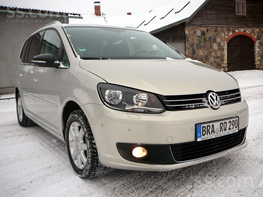 Volkswagen VW Touran, Tikko no Vācijas, 7 sēdvietas, 1.6Tdi, 