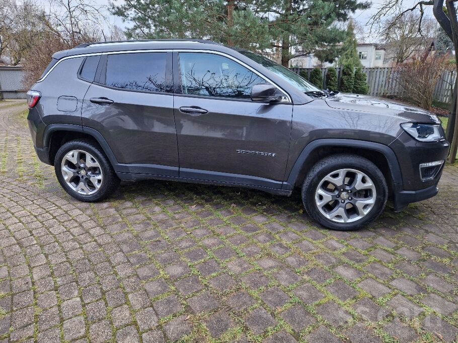Jeep Compass 1, 4 Turbo, 125 Kw, 4Wd, Pilnpiedziņa, Tehniskā skate 2027.gada
