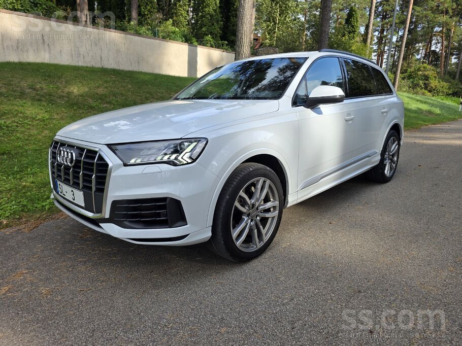 Uzņēmums pārdod Audi Q7 3, 0 Tfsi, 340 Hp, garantija 120000 km vai līdz 02.2