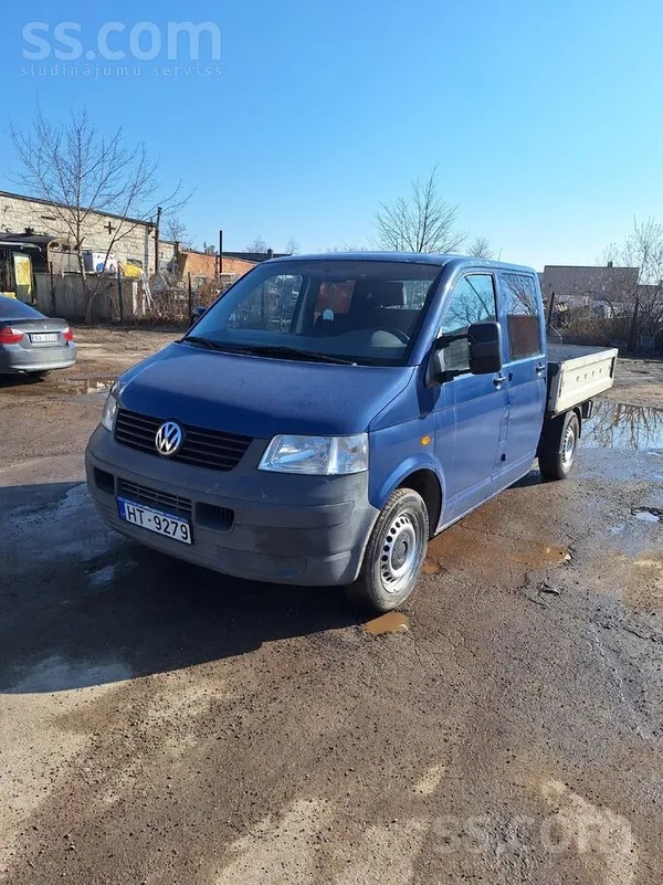 Volkswagen Pārdodu labu VW Transporter T5 Doka / Double cab 1
