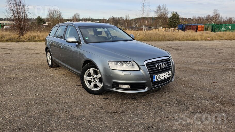 No Vācijas piereģistrēts, Audi A6 2.0Tdi, 125Kw, Xenon, Led, El, reg. sēdekļ