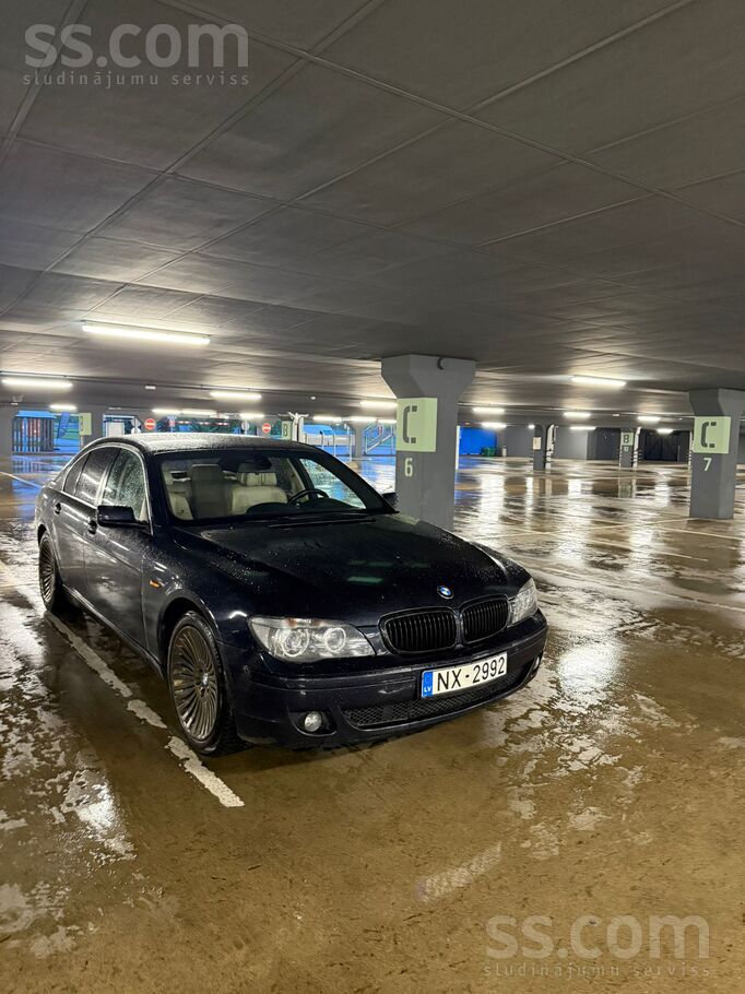BMW BMW 730d E65 Individual komplektācijā. Ļoti bagātī