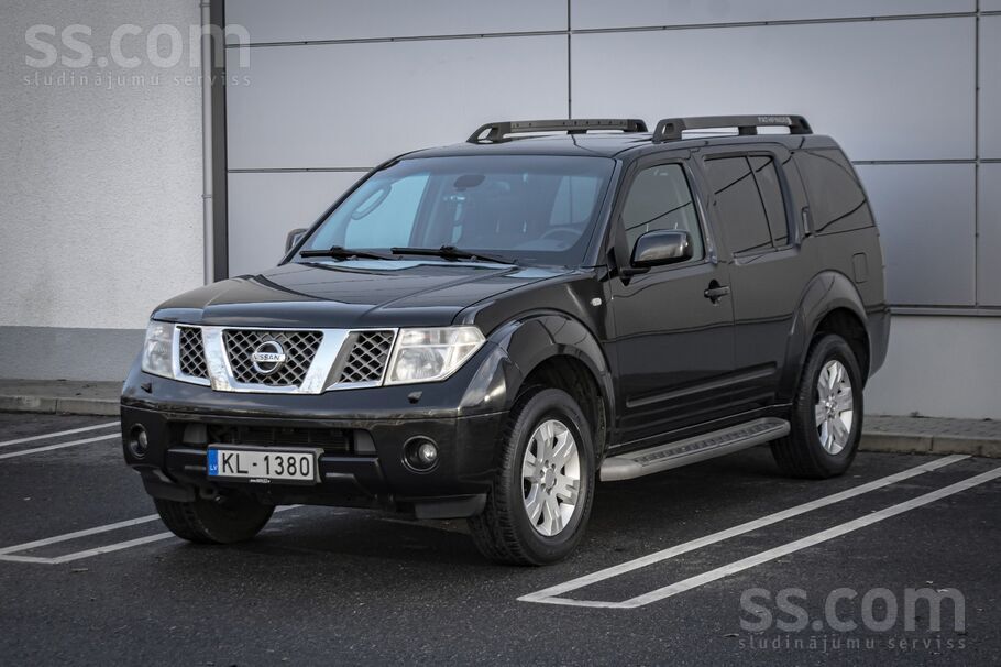 Nissan Pathfinder 2.5 dīzelis, Automāts. 

Auto labā tehniskā un vizuālā stā