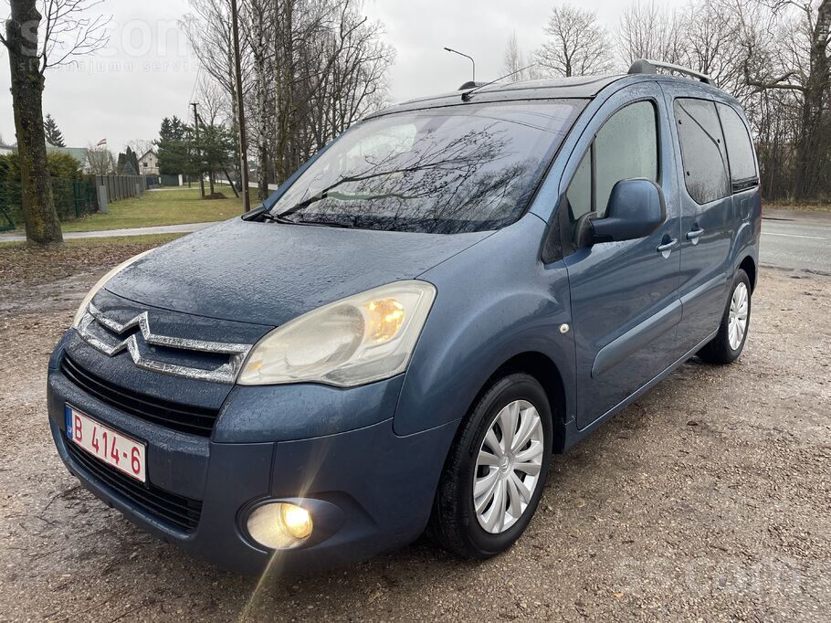 Berlingo Xtr, 1.6 dīzelis 81kw, Top komplektācija. Ievests no Vācijas, piere