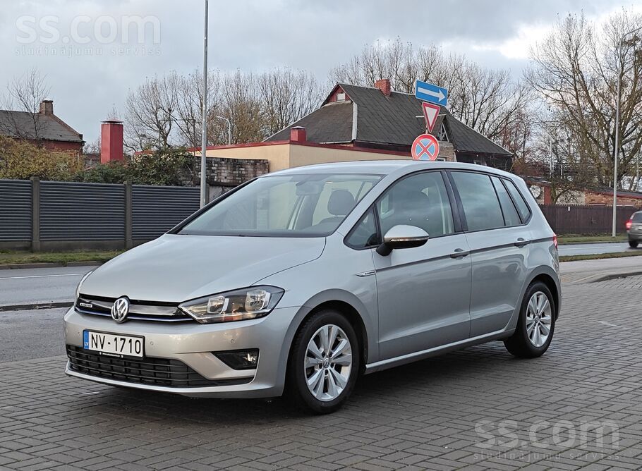 Volkswagen Golf Sportsvan ar 1.0Tsi benzīna dzinēju (115 Zs) un 6 pakāpju ma