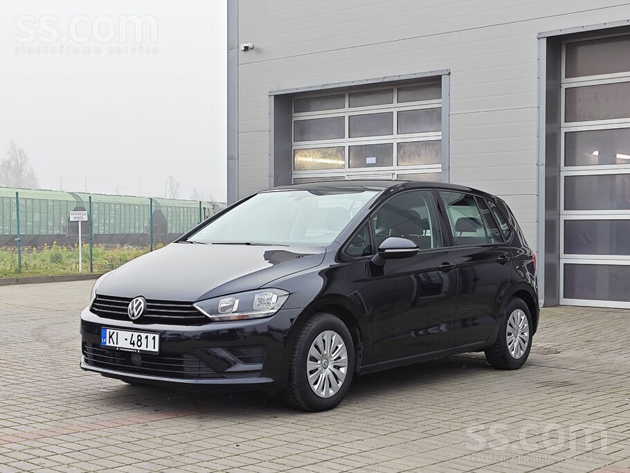 Volkswagen Golf Sportsvan ar 1.6Tdi dīzeļdzinēju (110Zs) un 5 pakāpju manuāl