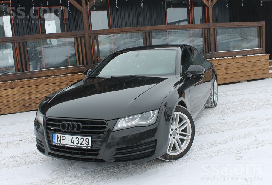 Pārdodu Audi A7 S-line, 2011.Gada 3.0D, 180kw motors
Quattro,
Kopts Aut