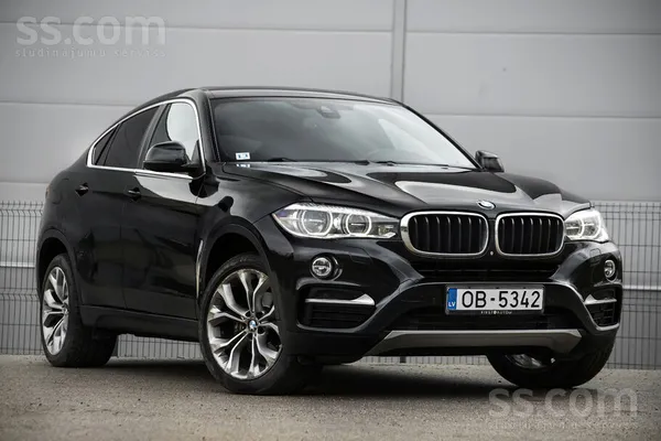 BMW Pārdodu BMW X6 Xdrive30D F16, 3.0d - 190 kw / 258 