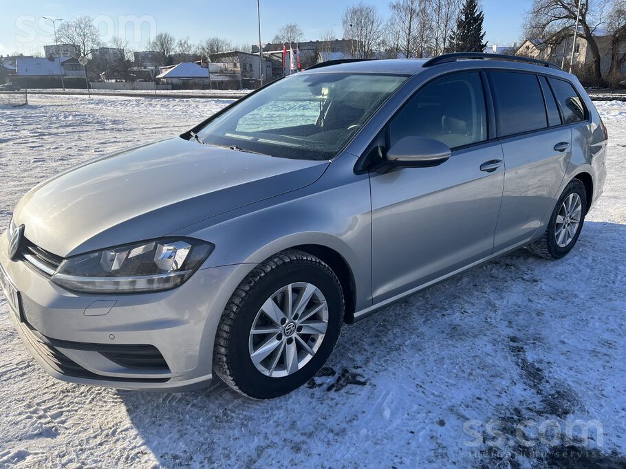 VW Golf 7 Comfortline Facelift 2019. gada. 1.6 Tdi, 85 KW. ar manuālo pārnes