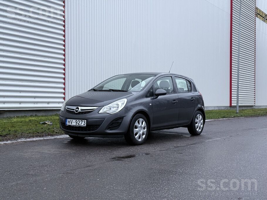 Opel Corsa, jauna iegādāts Latvijā, 1.2 benzīna dzinējs,
manuālā kārba. Uz