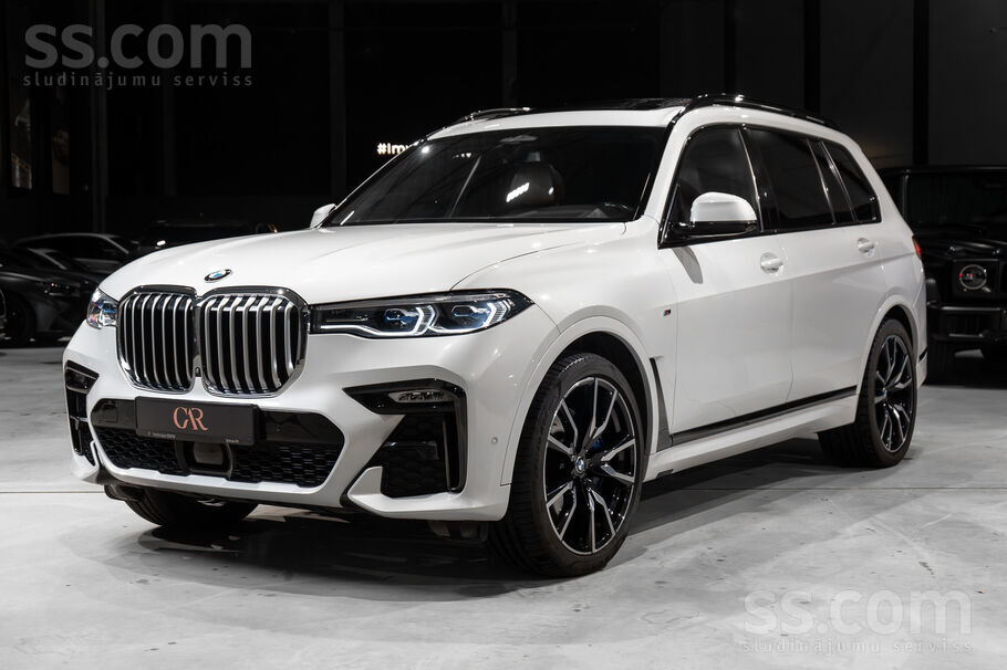 Pārdod BMW X7 Xdrive30D 195kW. Jauns auto iegādāts Latvijā, apkopes veiktas