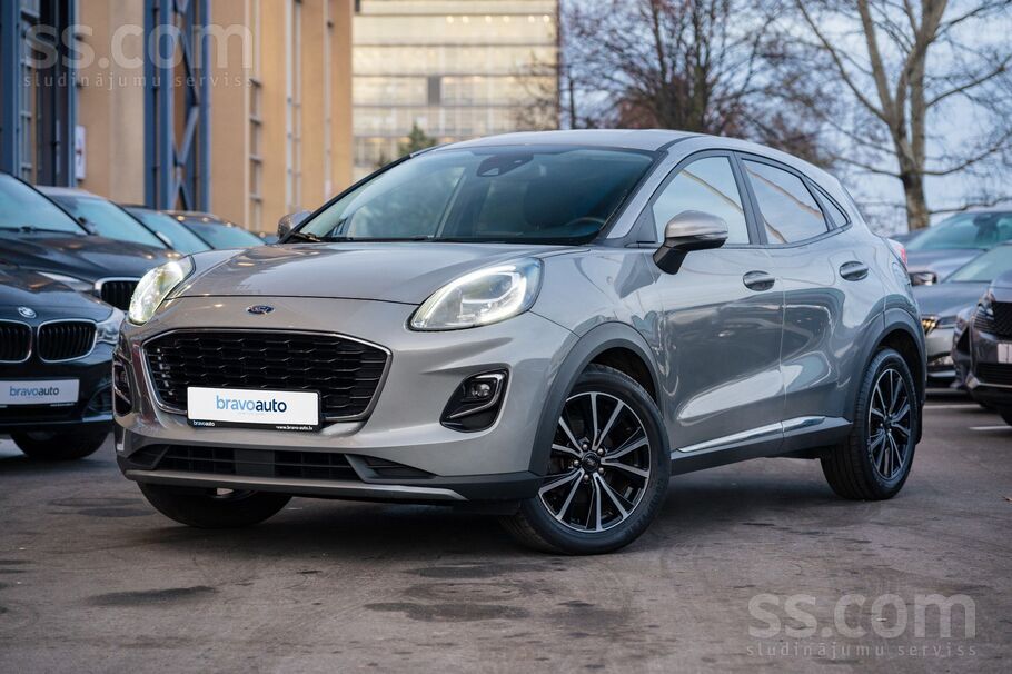 Ford Puma 1.0 Ecoboost 92kW/125zs; Bravo Auto garantija 12 mēneši.
Pārba