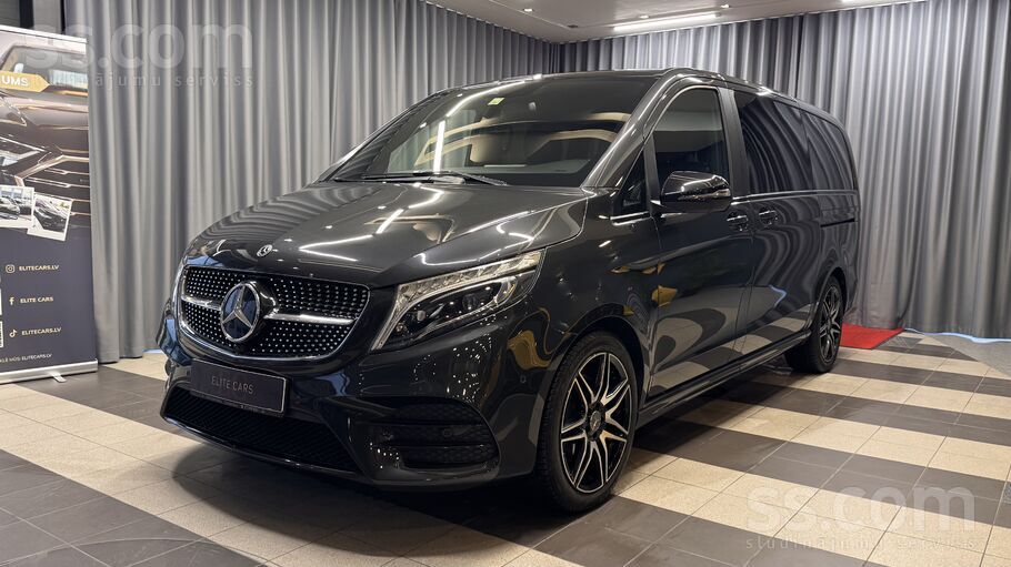 Garantija. Mercedes V250 Long Amg, 2.0d , 140kw/190zs, 7. vietas.
– Gara
