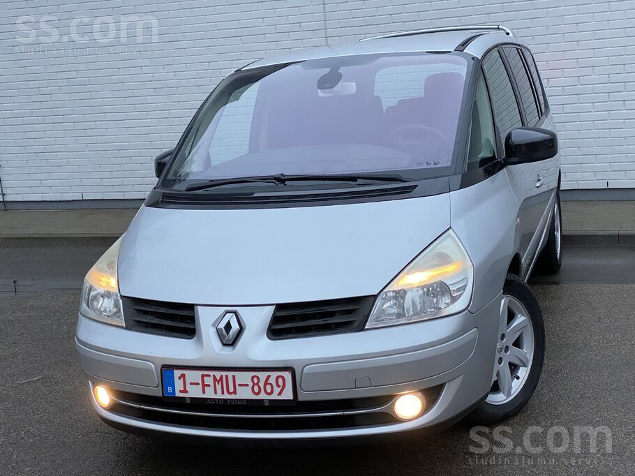 Renault Grand Espace 2.0d. 110kw. Edition 25th No Belğija
Auto ar oriģināl