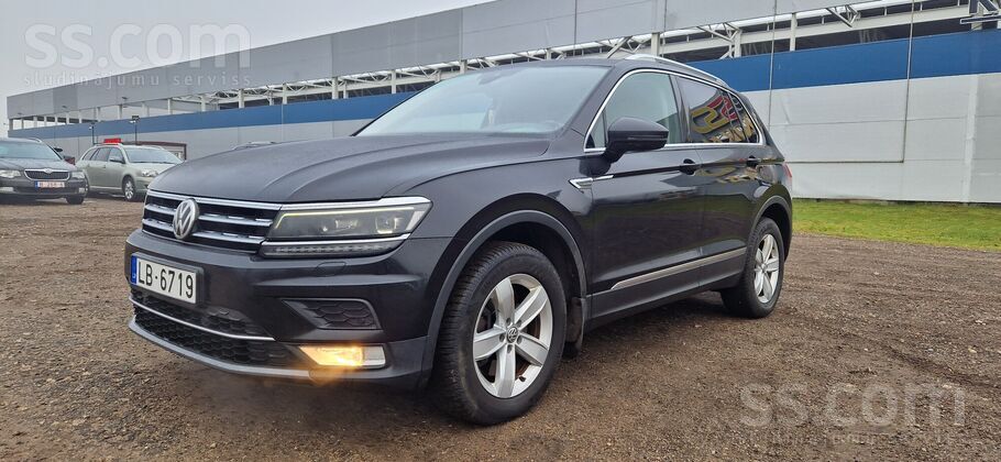 Volkswagen VW Tiguan 2.0 Tdi dīzelis 140 Kw jeb 185 Hp. 2017 