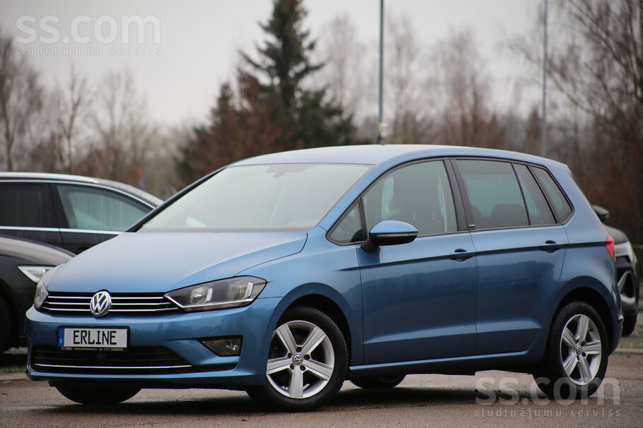 VW Golf Sportsvan 1, 6 Tdi 110z. s "Allstar" Dsg automātiskā ātrumkārba.